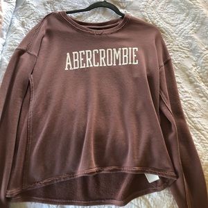 Crew neck sweatshirt